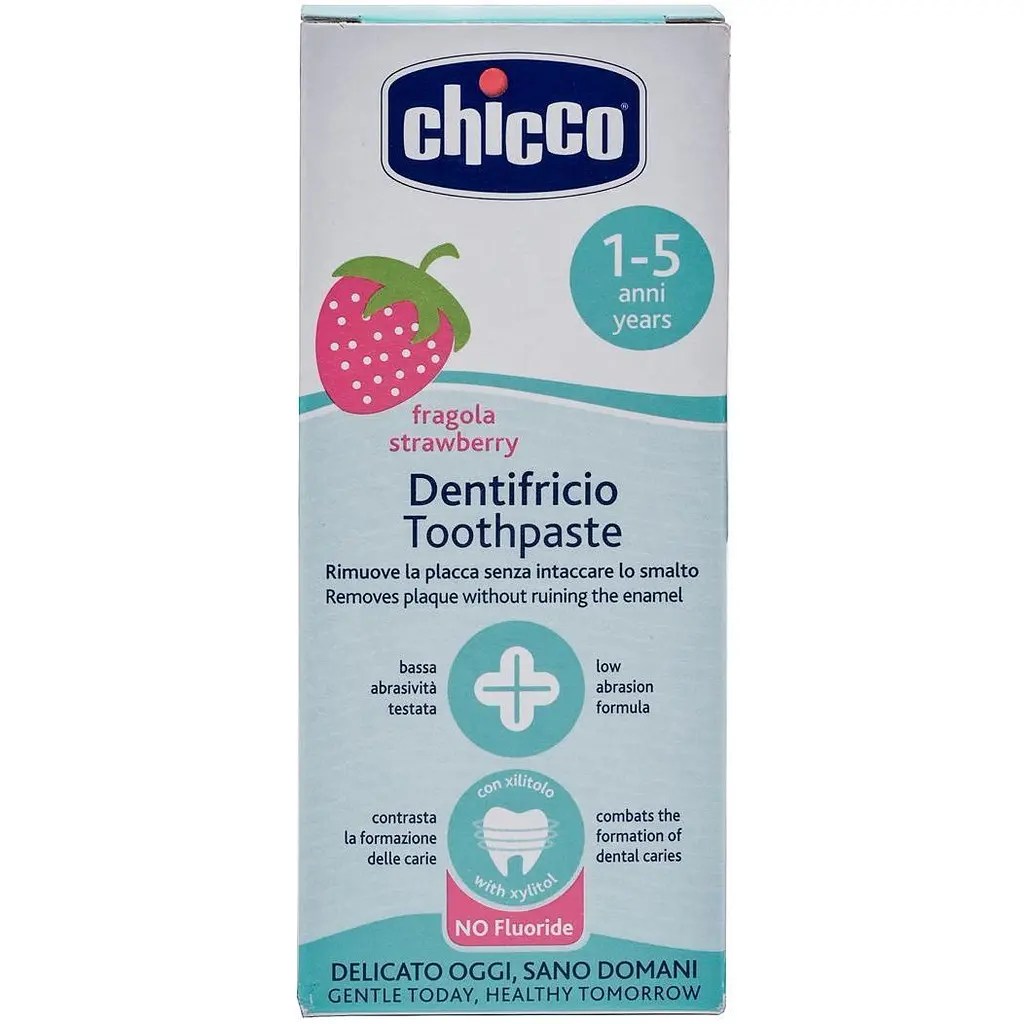 Зубна паста Chicco Полуниця, 50 мл (02321.10) - фото 2