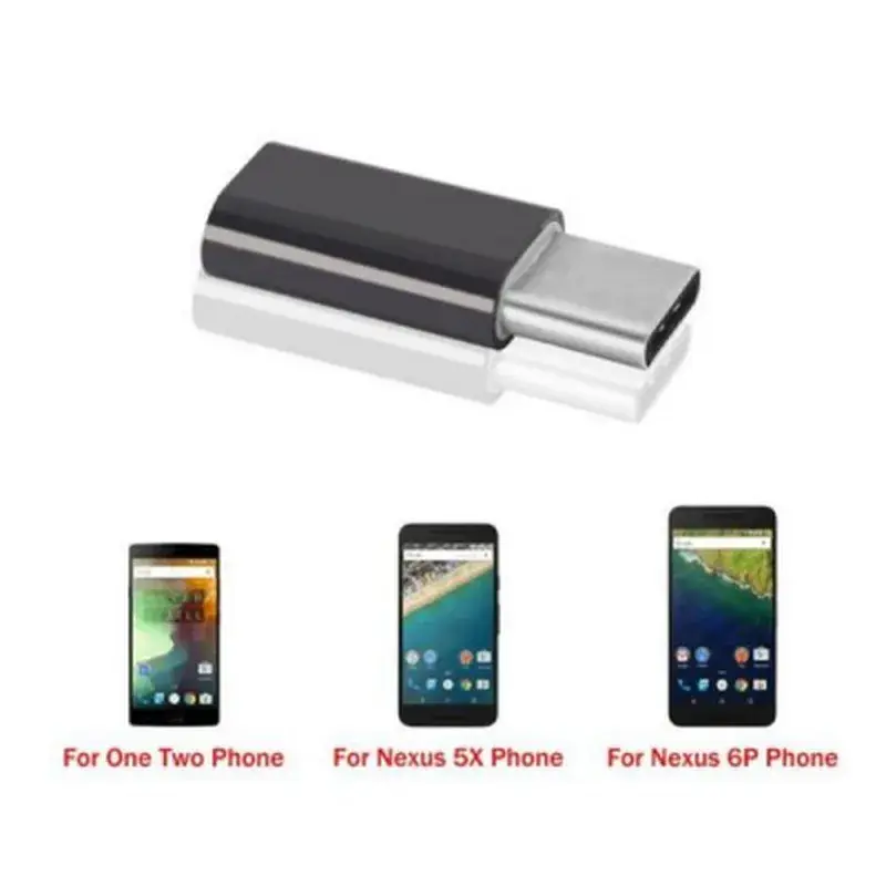 Перехідник Type-C to Micro USB Lapara (LA-Type-C-MicroUSB-adaptor black) - фото 5