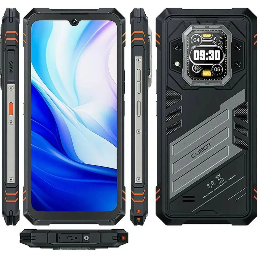 Смартфон Cubot KingKong STAR 2 5g 12/256Gb Black NFC - фото 2