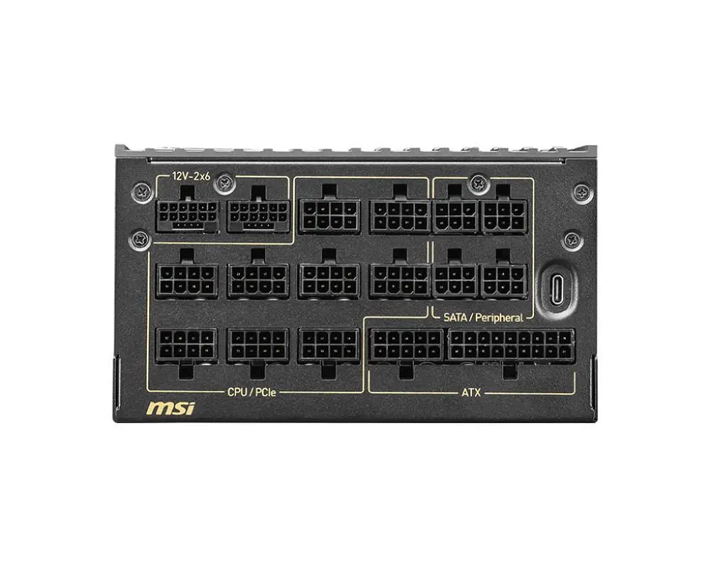 Блок живлення ATX 1600W MEG AI1600T PCIE5 MSI - фото 2