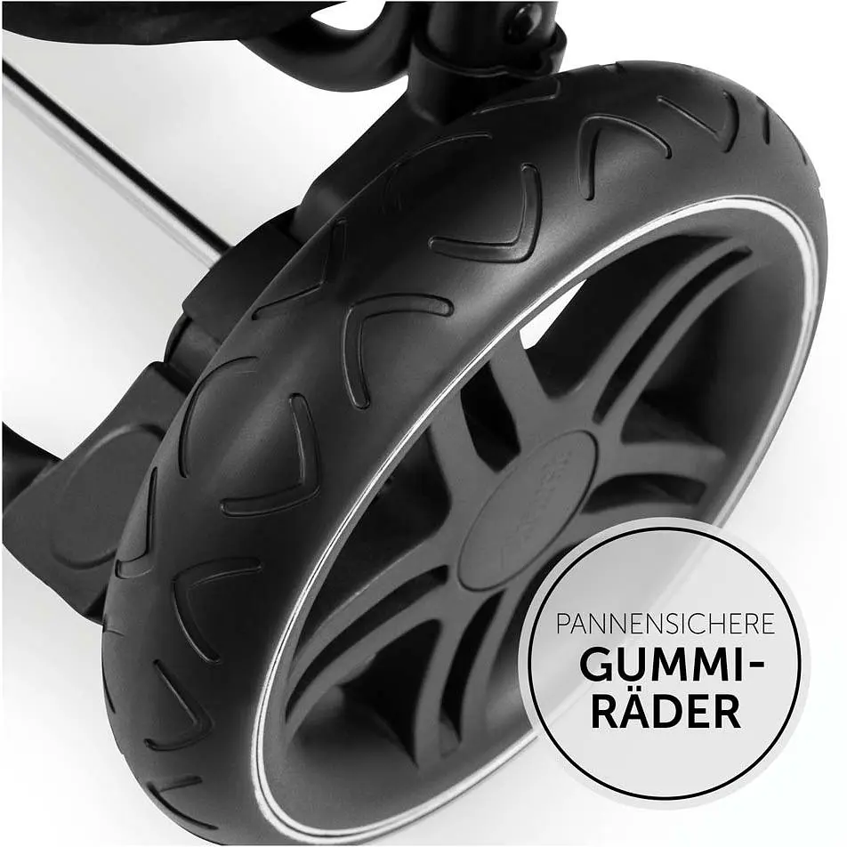 Прогулянкова коляска Hauck Rapid 4D Black, чорна (14895-2) - фото 7