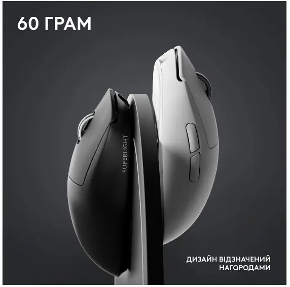 Миша Logitech G Pro X Superlight 2 Lightspeed White (910-006638) - фото 4