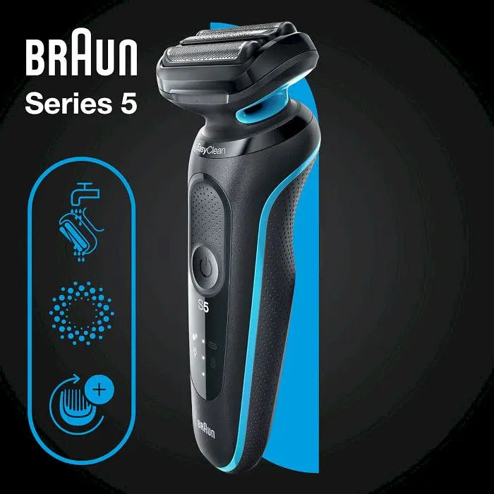 Электробритва Braun Series 5 51-M1000s black/mint (6826900) - фото 5