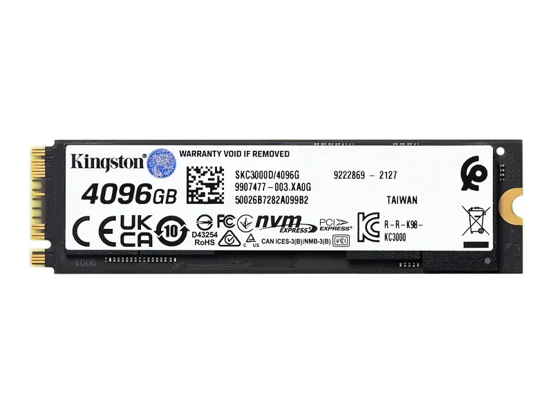 SSD-накопичувач Kingston KC3000 4096 GB (SKC3000D/4096G) - фото 3