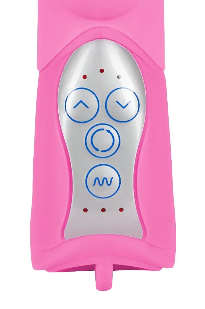 Вібратор-кролик Sweet Smile Pearl Bunny 26 см рожевий - фото 6