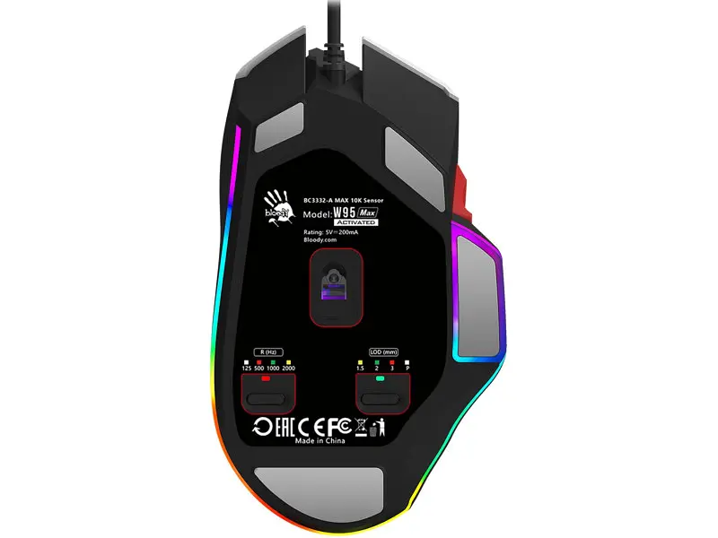 Миша A4Tech Bloody W95 Max Naraka - фото 4
