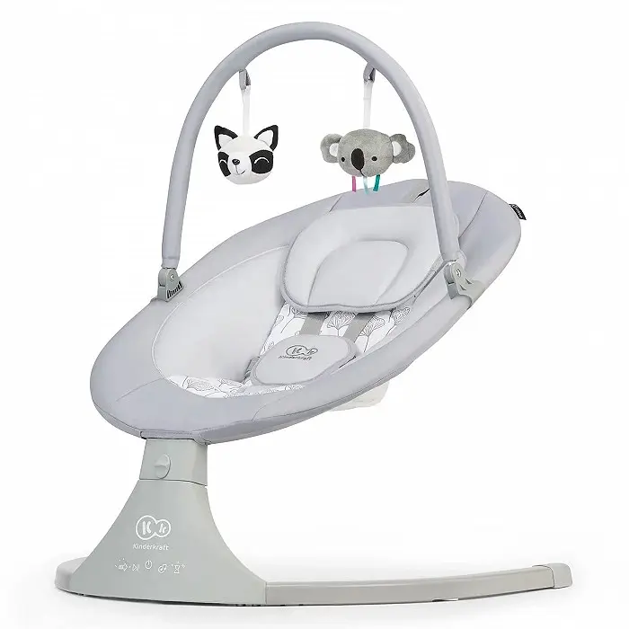 Електричне крісло-гойдалка Kinderkraft Luli Grey (4118) - фото 8