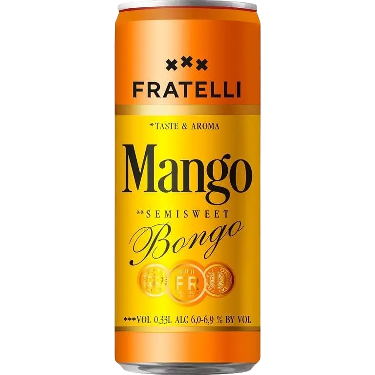 Набір напоїв винних Fratelli Moscato слабоалкогольних газованих: Bianco напівсолодкий білий + Bongo білий напівсолодкий + Maracuja Giallo білий напівсолодкий + Rosso червоний напівсолодкий + Fragolino Bianco білий напівсолодкий 3.3 л (10 шт. х 0.33 л) - фото 3