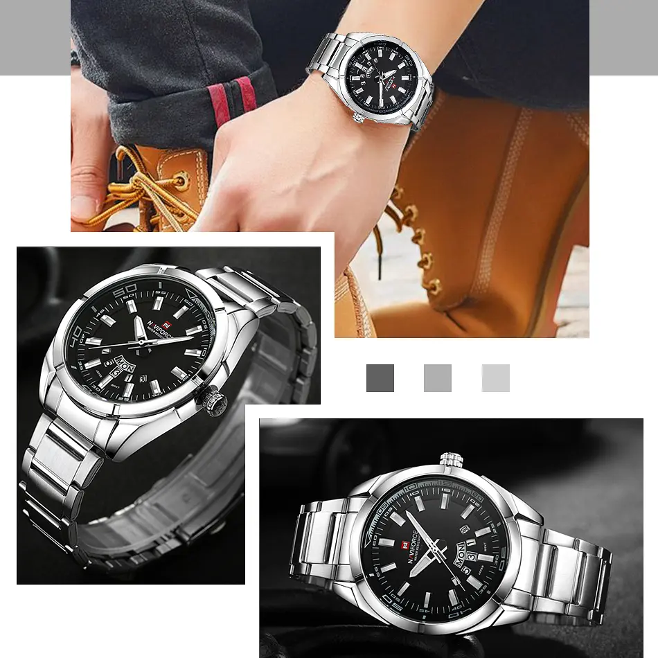 Годинник Naviforce Rocket BlackDial - фото 13