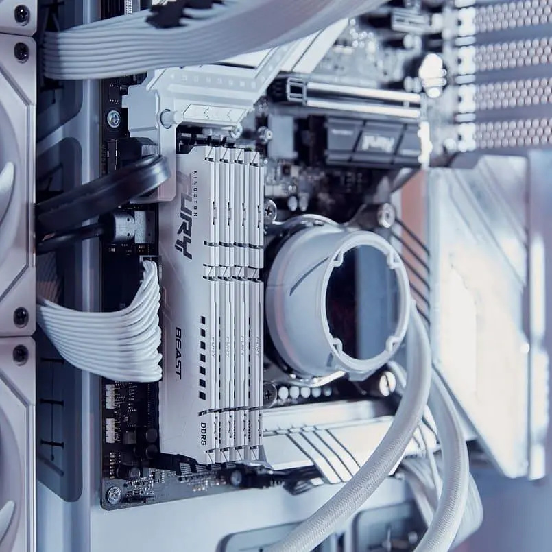 Модуль пам'яті Kingston Fury DDR5 32Gb (2x16) 6000MHz Beast White EXPO/XMP (KF560C36BWE2K2-32) - фото 4