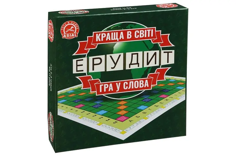 Настільна гра "Ерудит-УКР" Arial