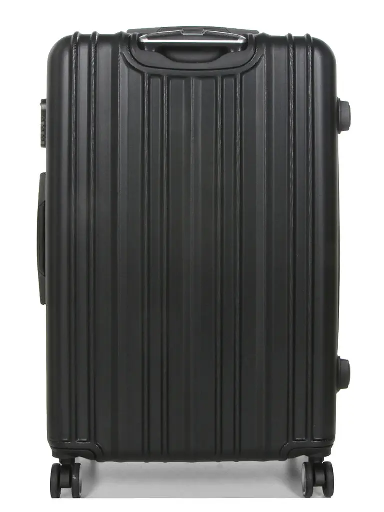 Валіза полікарбонат велика (L) Airtex 623 98л 76x49x29см Чорний (Black) - фото 4