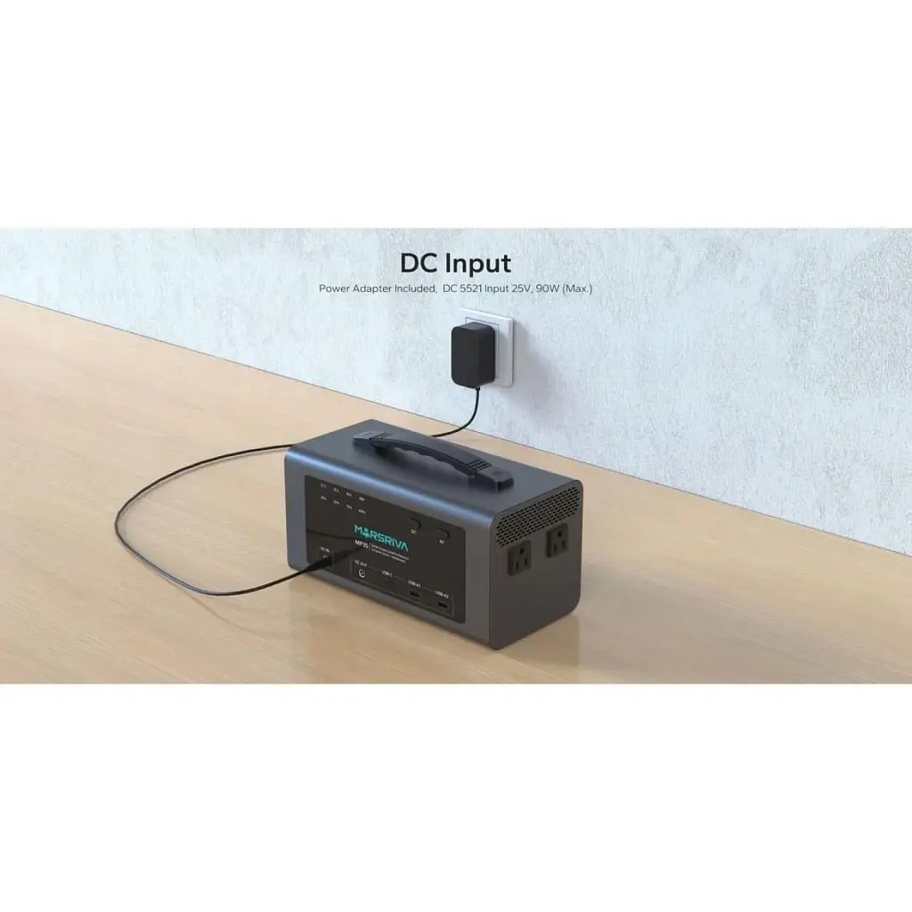 Зарядна станція Marsriva MP3S 300W 313.6Wh LiFePO4 (MP3SV2_MARSRIVA) - фото 6