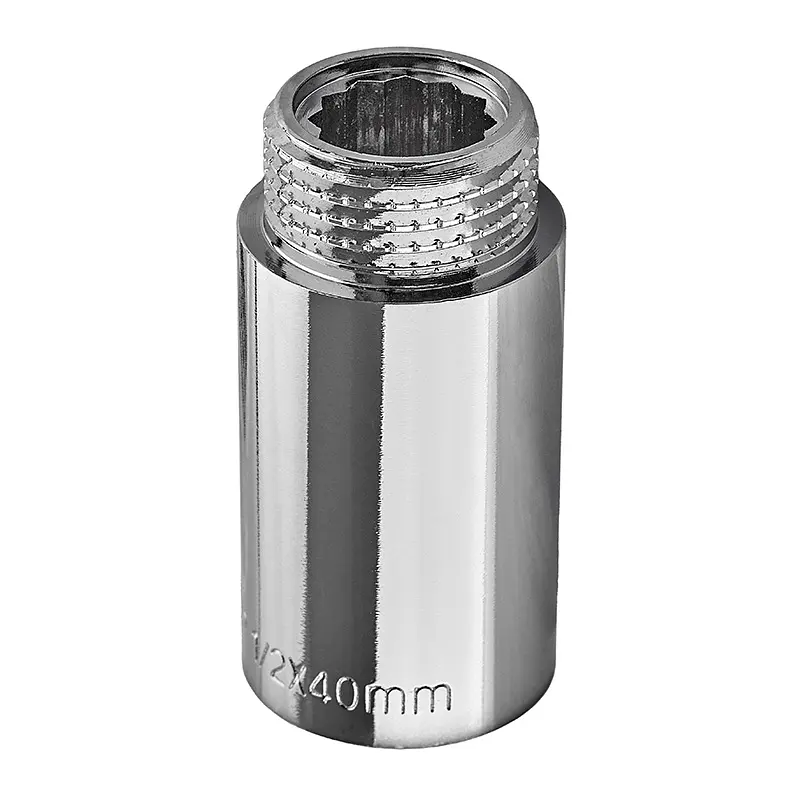 Подовжувач Europroduct Ep.E040.Chr - 1/2"MF-40мм хром EP6126 - фото 2