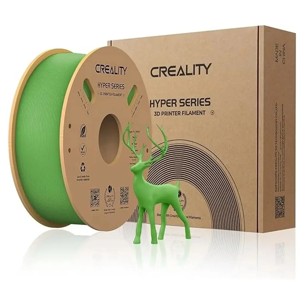 Пластик для 3D-принтера Creality PLA Hyper 1 кг, 1.75 мм, green (3301010380) - фото 2