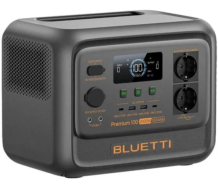 Зарядна станція BLUETTI Premium 100 V2 1024Wh | 2000W - фото 2