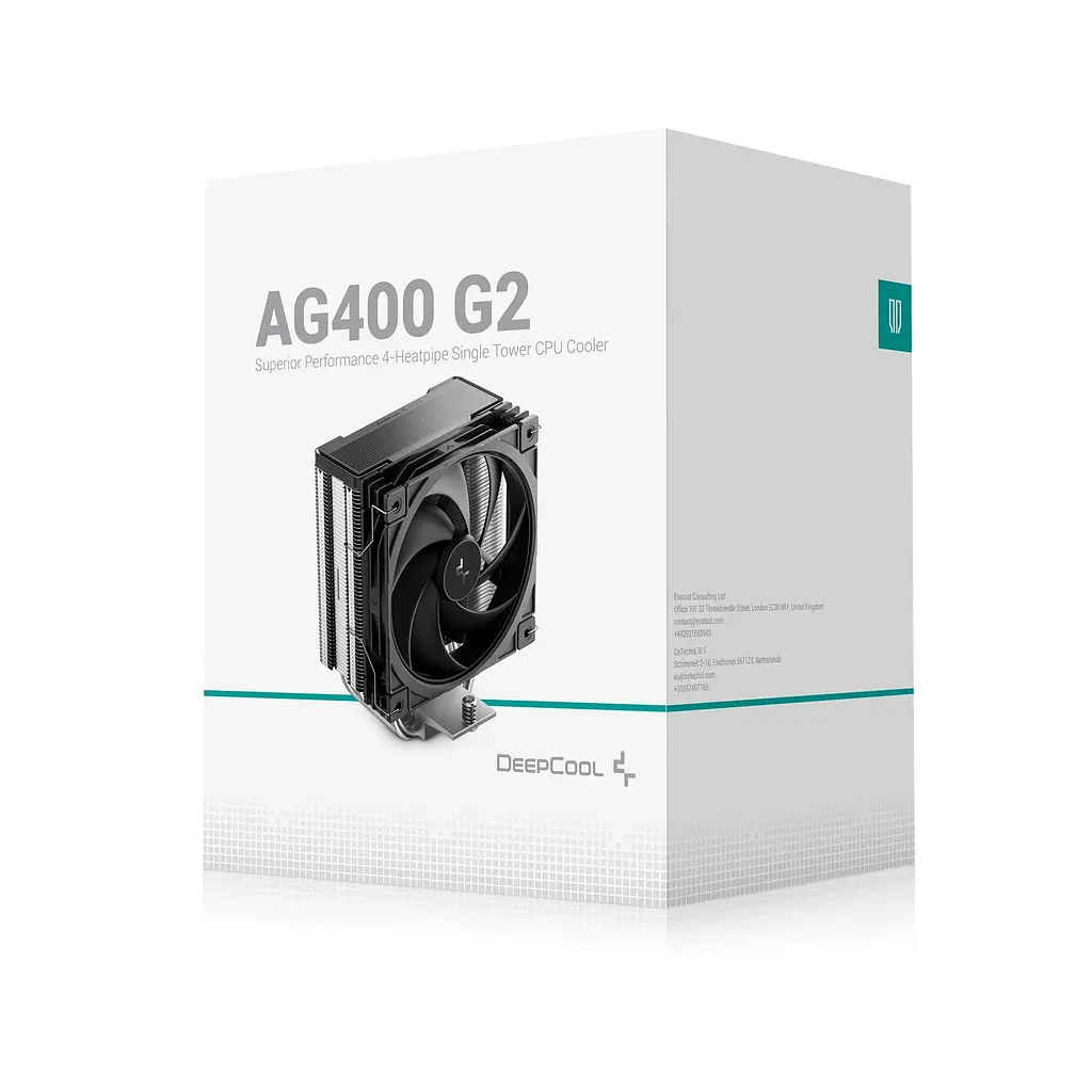 Кулер для процесора Deepcool AG400 G2 (R-AG400-BKNPMG2-G) - фото 2
