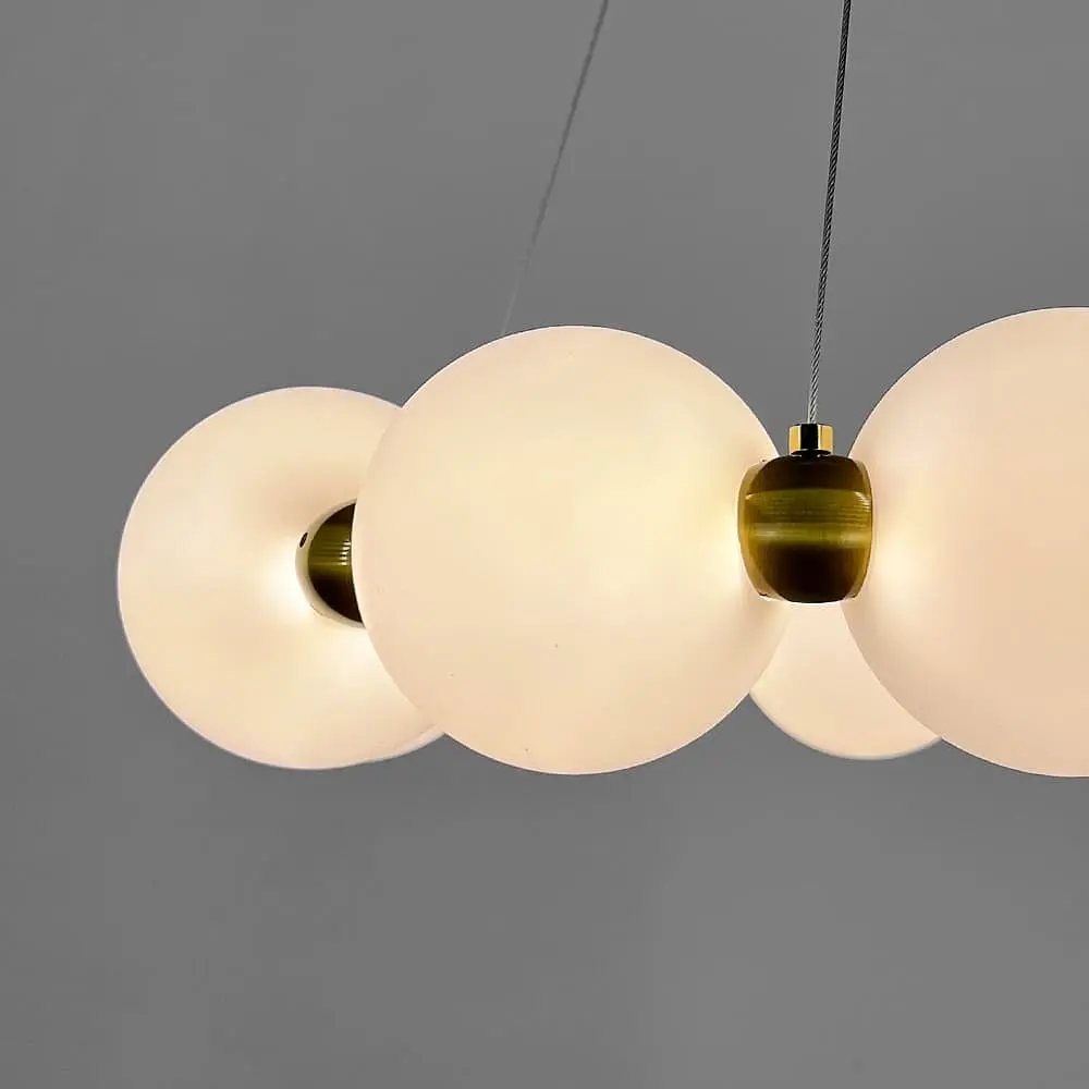 Люстра из серии Mysa Pearl Ø 80 см на 3 световых режима | Ст. 77068-800 | Line F - фото 5