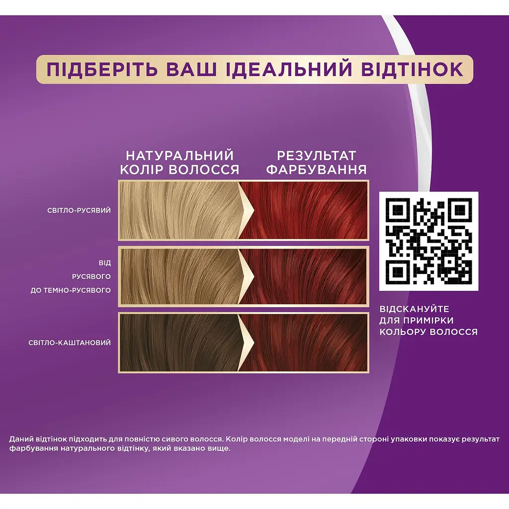 Фарба для волосся Palette ICC 6-88 вогненно-червоний 110 мл - фото 3