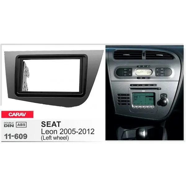 Переходная рамка Seat Leon Carav 11-609 - фото 4