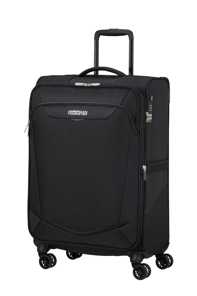 Валіза 69 См American Tourister SUMMERRIDE BLACK 69x43x29(32) ME7*09005 - фото 4
