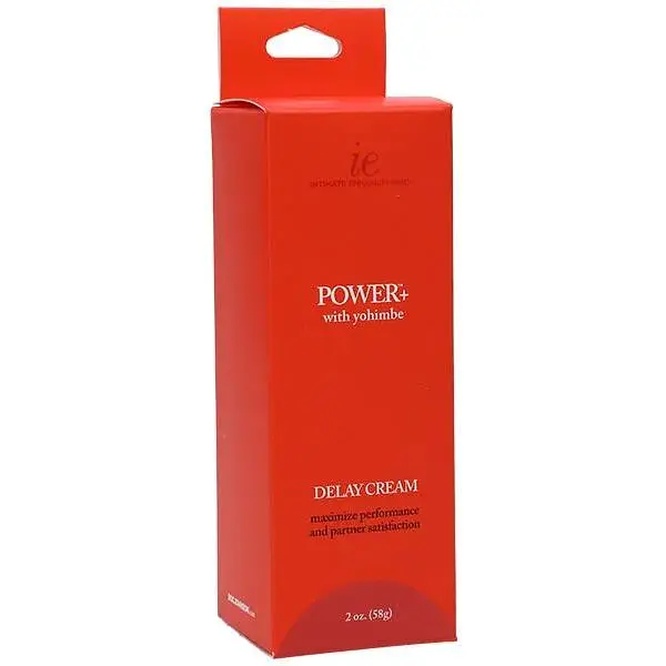 Потужний крем-пролонгатор Doc Johnson Power+With Yohimbe Delay Cream For Men, екстракт Йохимбе, 56 г - фото 2