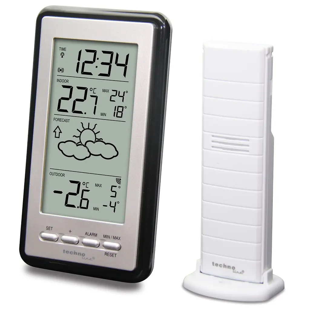 Метеостанція Technoline WS9130 Silver/Black (WS9130) - фото 11