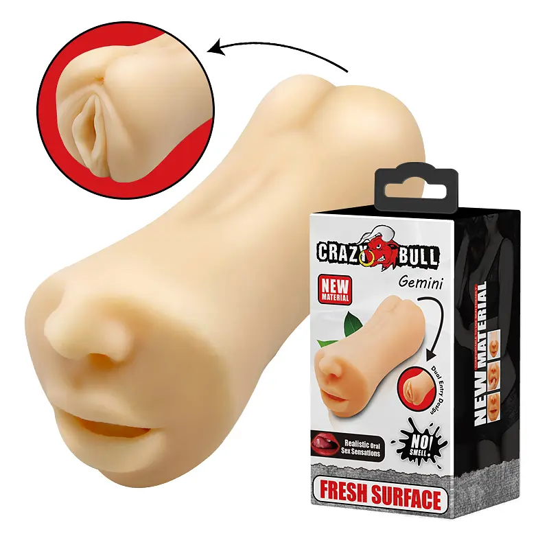 Мастурбатор Crazy Bull Gemini Masturbator Flesh - фото 2