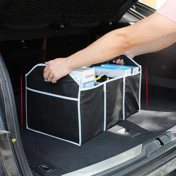 Автомобільний органайзер у багажник Car Boot Organizer Сумка з ручками в авто - фото 4