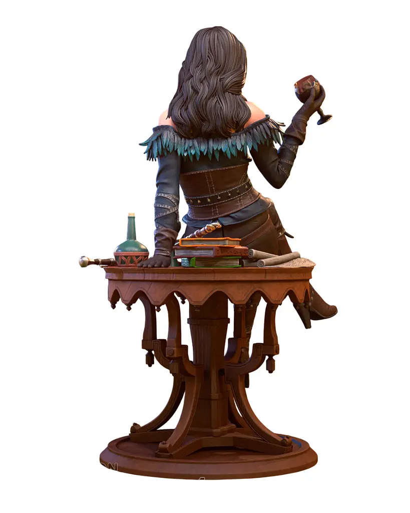 Фігурка 3D Magicca Відьмак Єнніфер The Witcher Yennefer 20 см 3DM TW Y 20 - фото 3