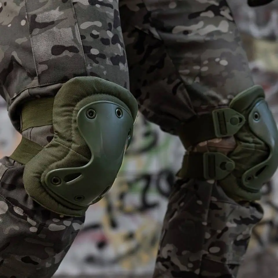 Набір наколінників та налокітників DEFENCE Оліва - фото 2