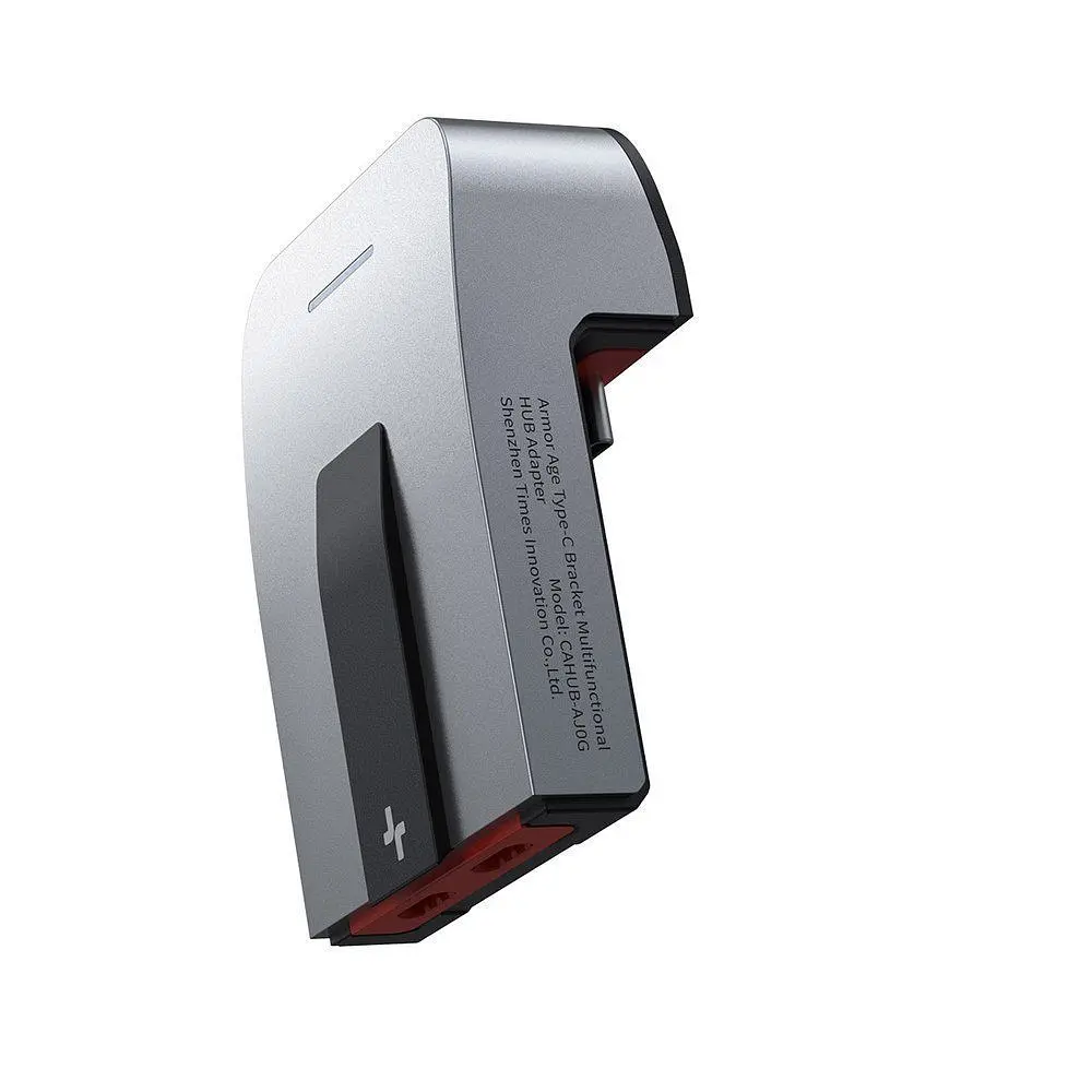 USB-хаб Baseus Armor Age Type-C Bracket Multifunctional Hub Adapter Space Gray (CAHUB-AJ0G) [72636] - фото 5