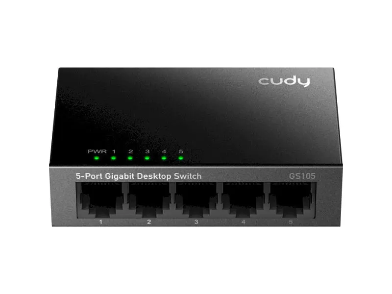 Комутатор CUDY GS105 некерований - фото 2