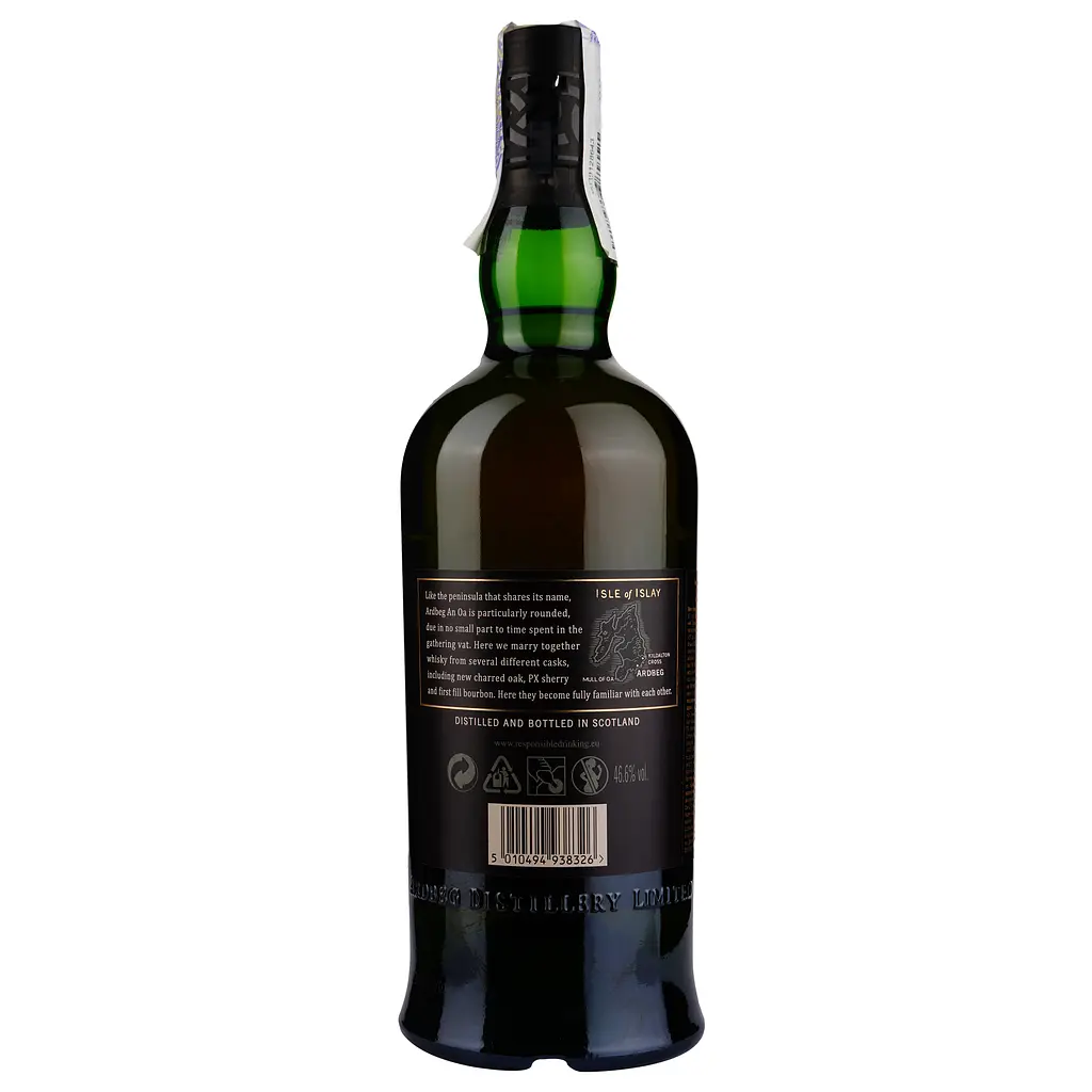 Віскі Ardbeg AN OA Single Malt Scotch Whisky, 46,6%, 0,7 л (774772) - фото 3
