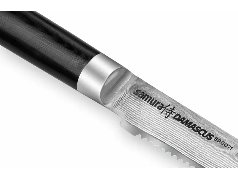 Кухонний ніж SAMURA Damascus Tomato 120 мм SD-0071 - фото 3