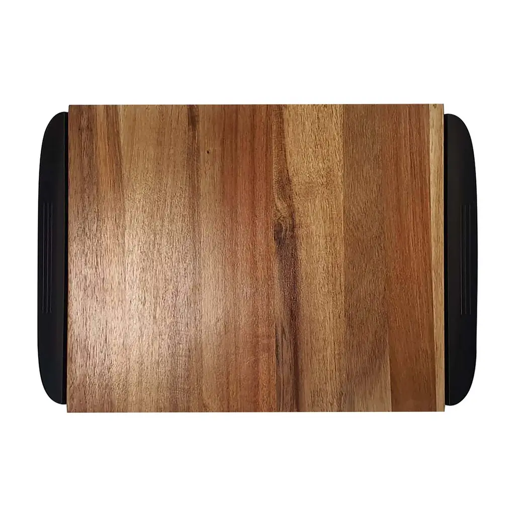 Дошка для нарізання Bergner Natural 38х24,5 см акація (BG-4926) 38 см - фото 2