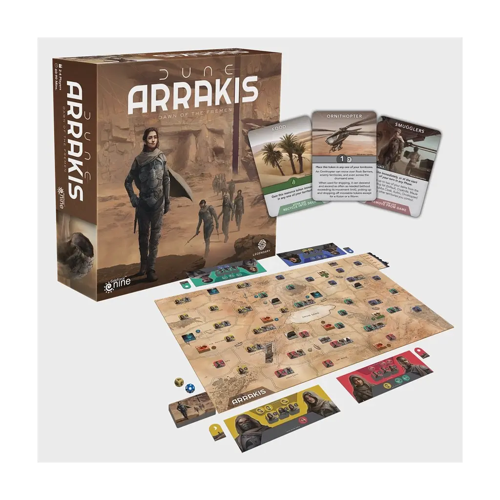 Настільна гра Gale Force 9 Dune - Arrakis: Dawn of the Fremen (Дюна - Арракіс: Розквіт Фременів, Англійська) (9781638840862) - фото 2