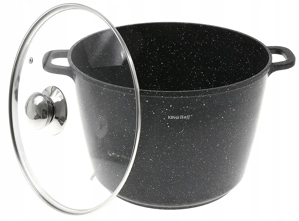 Каструля з мармуровим покриттям KingHoff KH-1598 24см 6.2л - фото 5