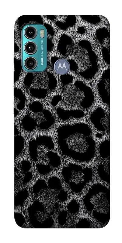 TPU чохол Demsky Black leo для Motorola Moto G60