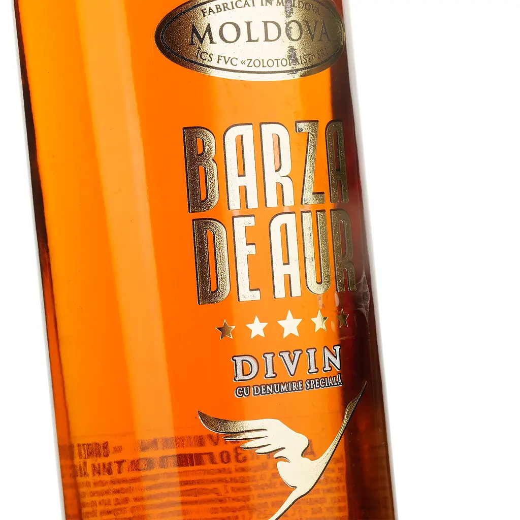 Бренди Barza de Aur Divin 5 yo 40% 0.5 л - фото 3