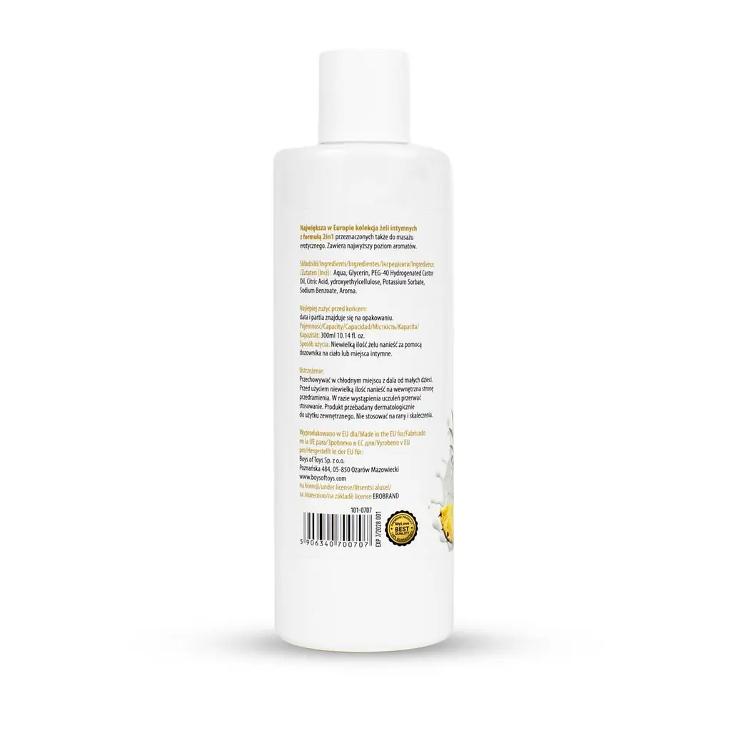 Лубрикант Boys Of Toys MyLove Aroma Series IntimMassage Pinacolada 2в1 та масажний гель, 300 мл - фото 5