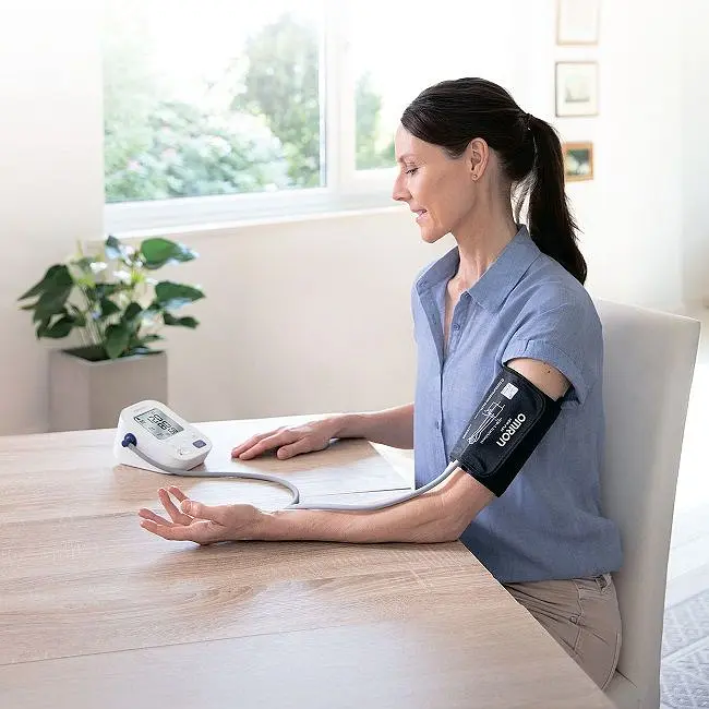 Тонометр Omron M3 Comfort (HEM-7155-E) автоматический на плечо - фото 5