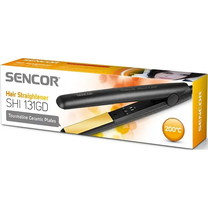 Выпрямитель для волос Sencor 40 Вт черный (SHI131GD) - фото 4