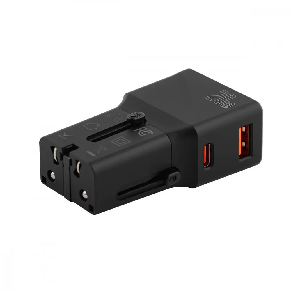 Travel Adapter Yesido MC17 Type-C 20W (UK/EU/US/AUS) - фото 5