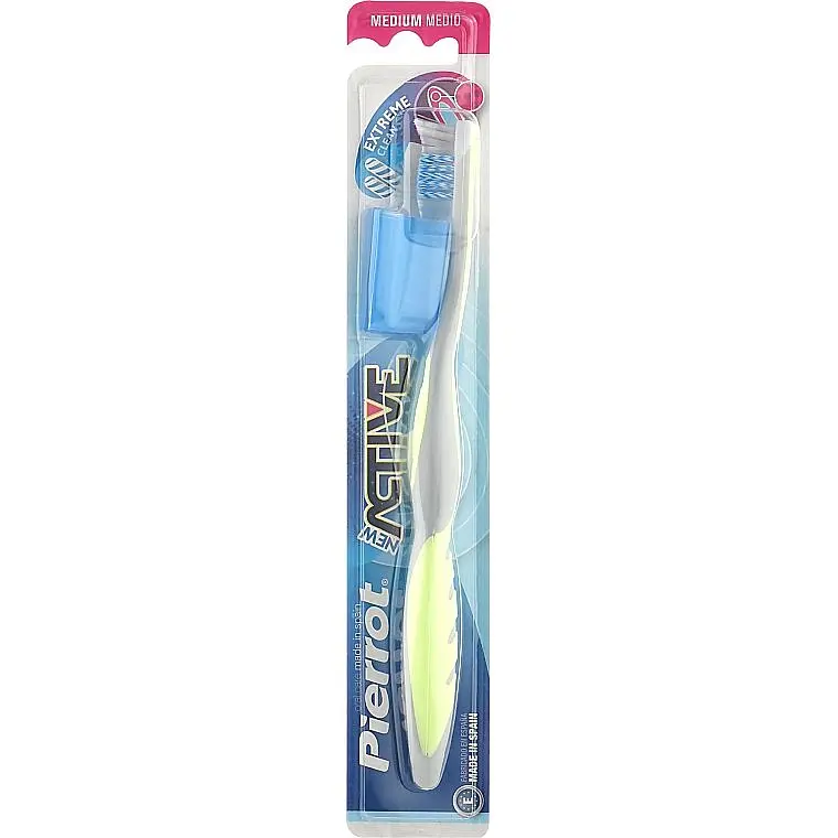 Зубная щетка Pierrot New Active средняя Ref.37 в ассортименте - фото 2