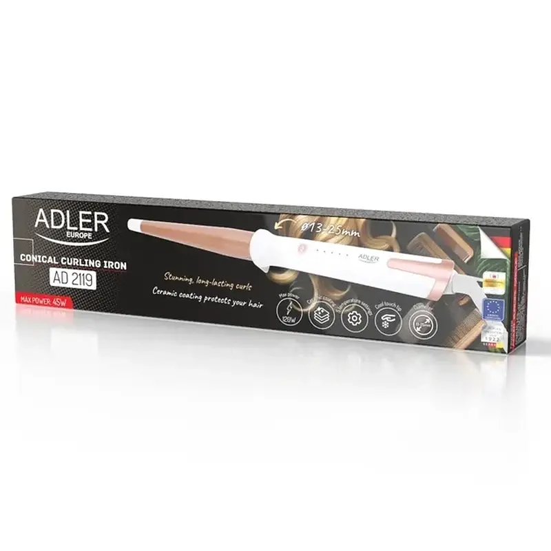 Плойка для волосся Adler AD 2119 - фото 7