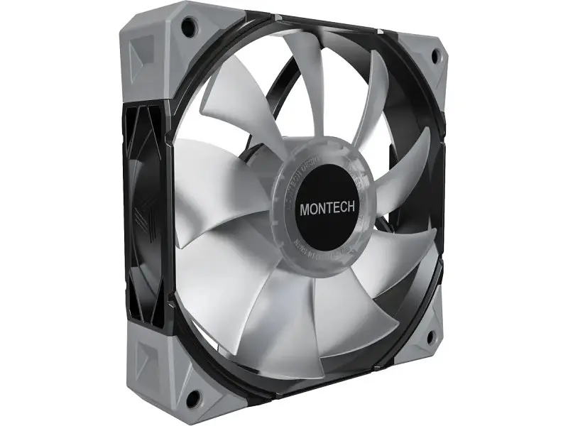 Корпусний вентилятор Montech E28 ARGB 3-Pack Black - фото 4