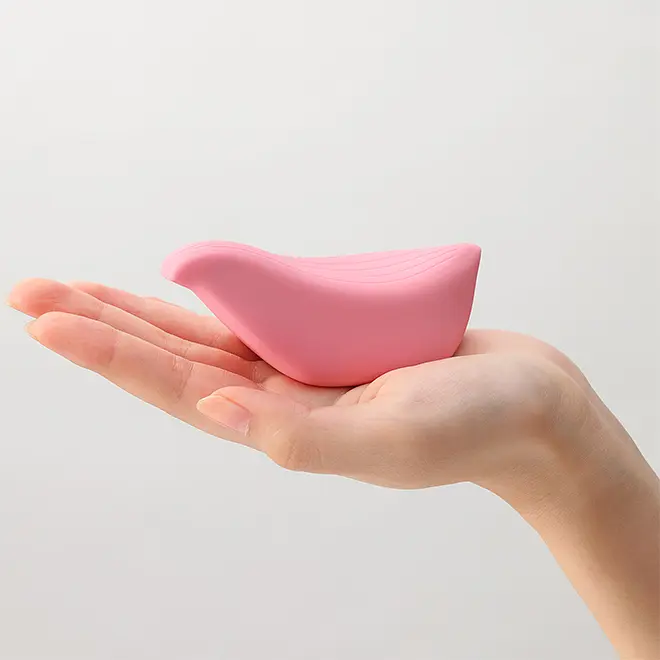 Вибратор для клитора Iroha Tenga + Tori розовый - фото 2