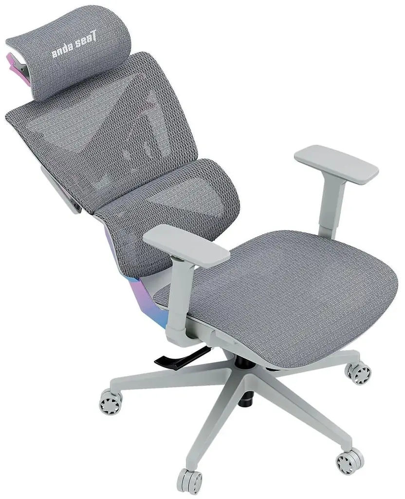 Ігрове крісло Anda Seat X-Air Mega Size XL Mesh Gray Twilight (AD-WY-01-GGSP) - фото 3