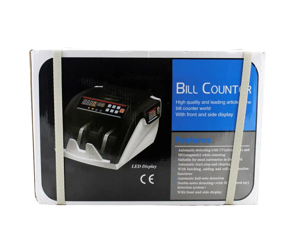 Лічильник банкнот Bill Counter RIAS 5800MG з детектором UV та MG (3_00585) - фото 4
